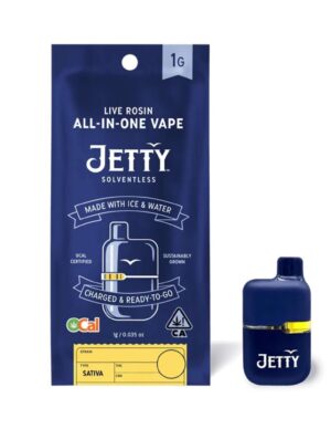 Jetty Rosin- Banana N Limez AIO 1g THCA