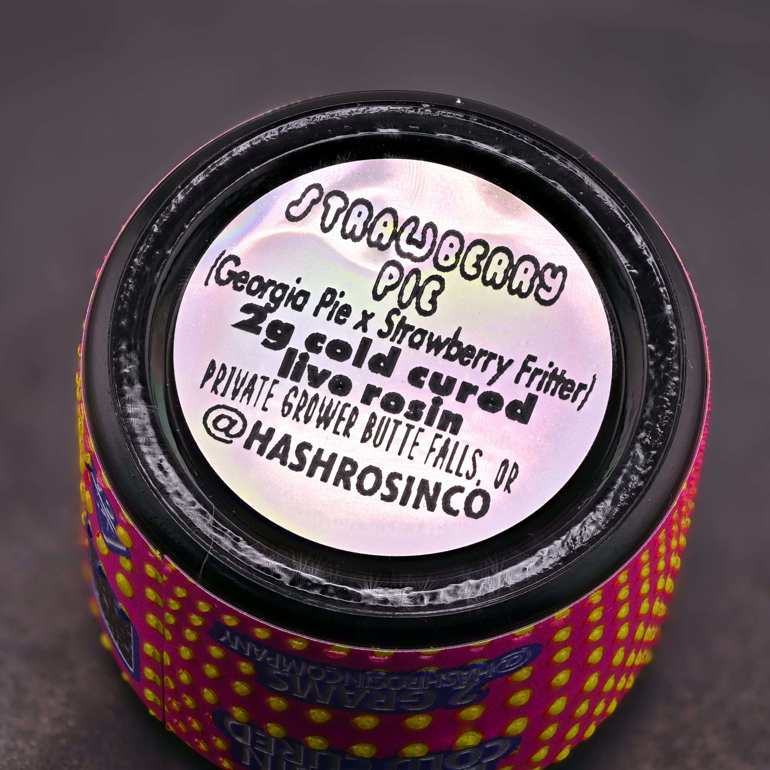 HRC T1 Rosin- Strawberry Pie - Image 1