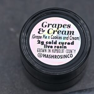 HRC T2 – Grapes n Cream