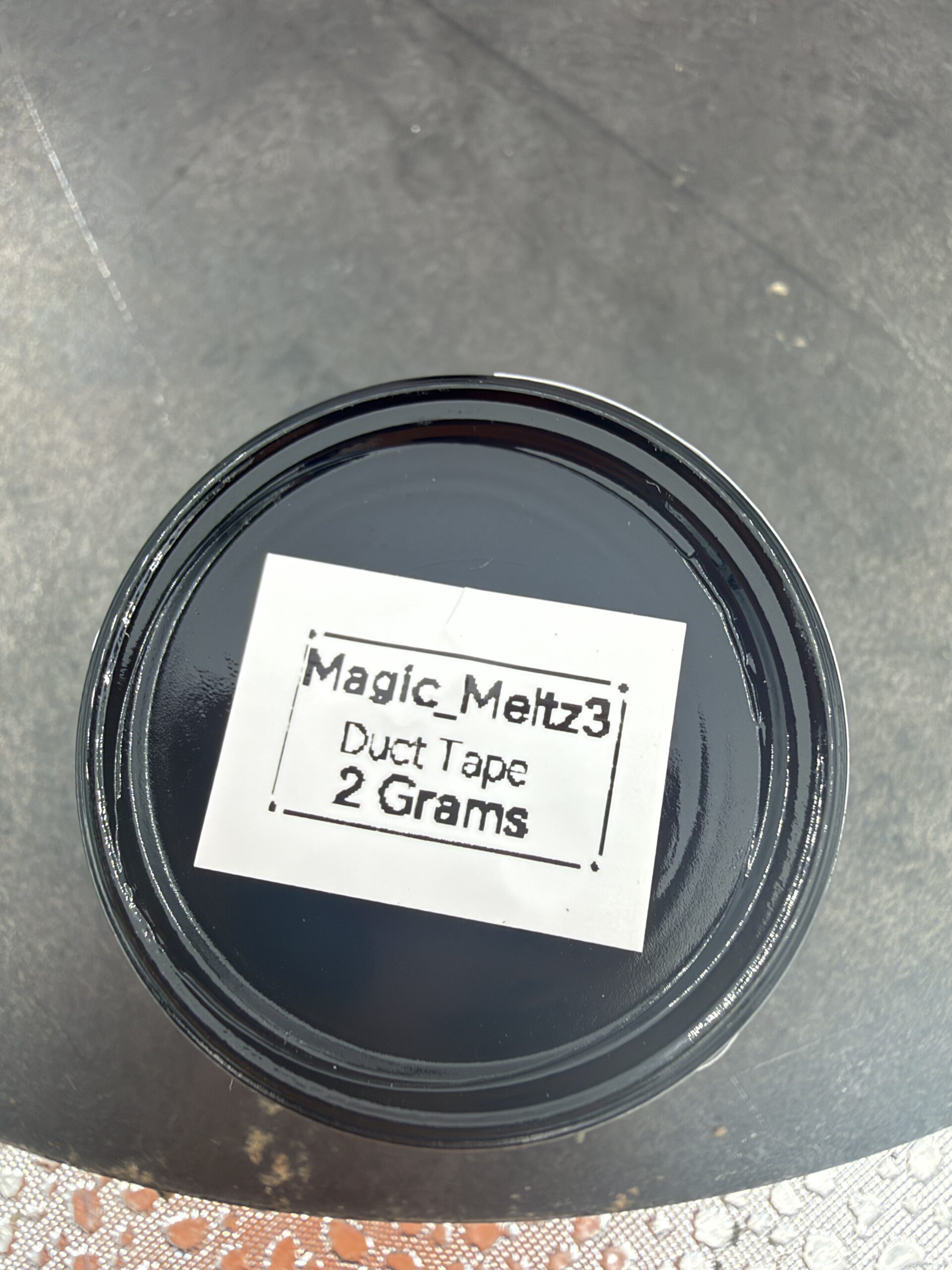 Magic Meltz Rosin 2G Duct Tape