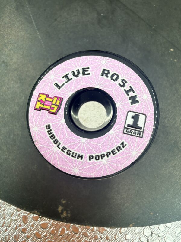 Super Dope Rosin 1G Jar Bubblegum Popperz